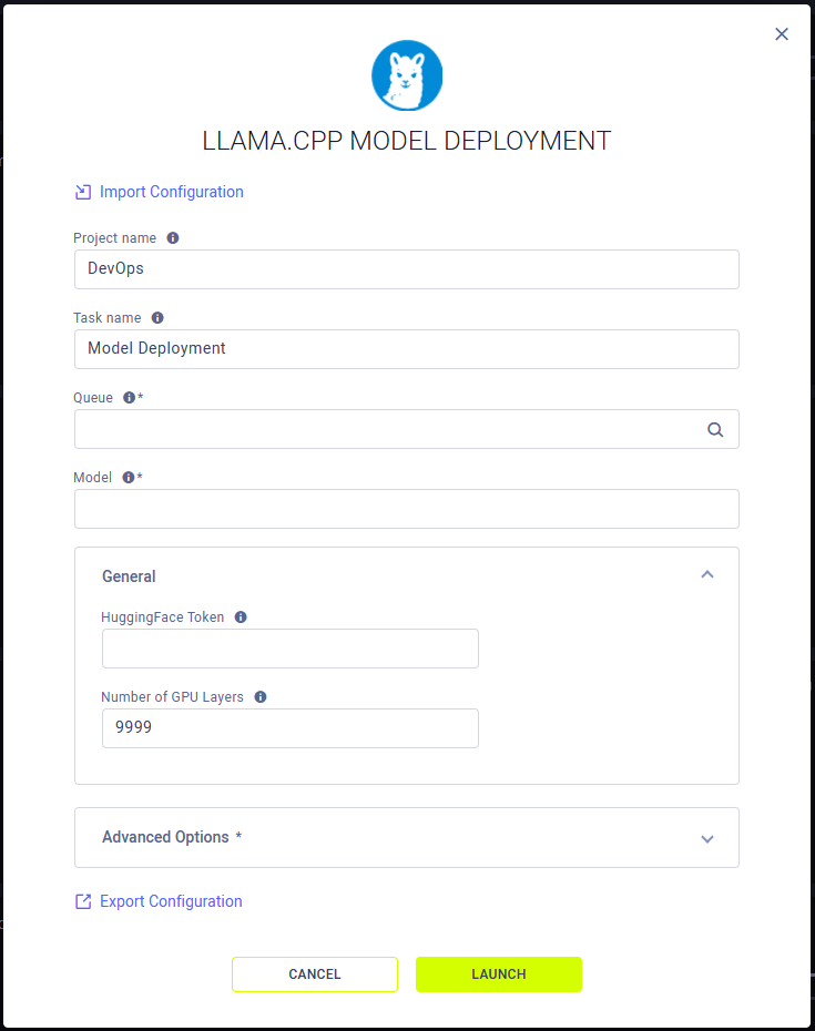 llama部署应用表单