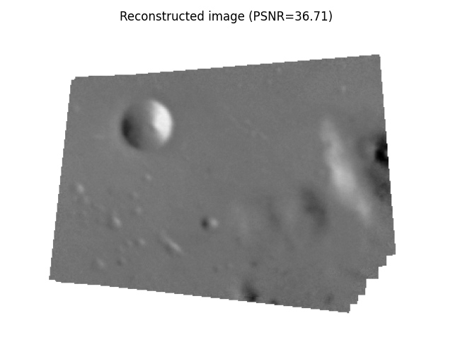 Reconstructed image (PSNR=36.71)