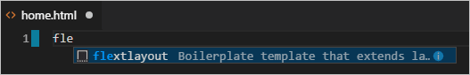 Flask教程：flextlayout代码片段的自动补全